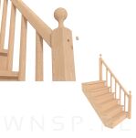 Zaślepki drewniane 20 sztuk do otworu Ø 15 mm sosna, surowe - 5