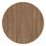 Zestaw 2 półek ściennych w dekorze orzechu 500 x 150 x 18 mm, ze wspornikami montażowymi - 3