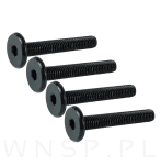 M6 X 40 mm metryczny na imbus 4 mm, czarny - 3