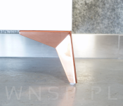 Noga meblowa Gwiazda 13,5 cm, w kolorze miedzi - 5