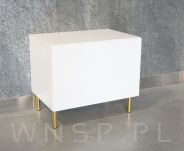 Noga meblowa Nuovo 13 cm mosiądz szczotkowany - 7