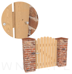 M6 X 15 mm, nakrętka Ericson płaska, stal nierdzewna - 5