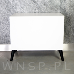 Noga bukowa skośna, stożek 25 cm, czarna - 7