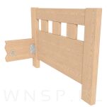 Okucie, blacha mocująca do łóżka 90 stopni, 90 mm połączenie do łóżka - komplet - 2