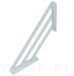 Nowoczesne wsporniki do półki ściennej, FLEX 200 x 200 mm - 4