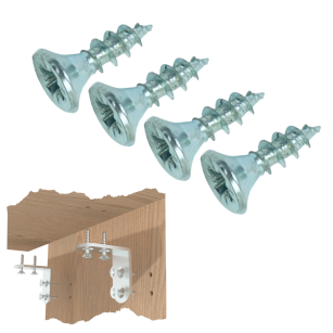 Wkręty hartowane stożkowe do drewna 3,5 X 13 mm