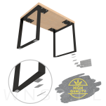 Podkładki filcowe 35 X 35 szary (102 szt.) - 3