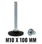 Stopka meblowa M10 X 100 mm z gniazdem do mebli - 12