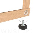 Stopka meblowa M10 X 100 mm z gniazdem do mebli - 10