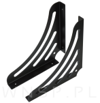 Nowoczesne wsporniki do półki ściennej, FLEX 200 x 200 mm - 5