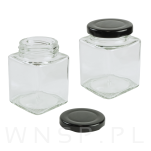 Zestaw 24 kwadratowych słoiczków 120 ml na przyprawy do kuchni - 4