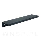 Uchwyt krawędziowy Nicea czarny, rozstaw 128 mm - 2