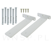 Nowoczesny wspornik do półki meblowej T 200 mm - 4