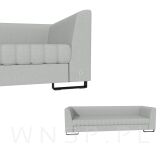 Nowoczesna noga meblowa Loft czarna - 5