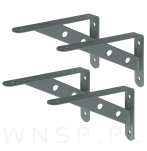 Wspornik 2 sztuki, konsola do półki ściennej, wiszącej 150 x 100 x 25 mm - 6