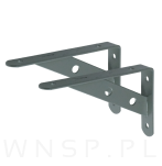 Wspornik 2 sztuki, konsola do półki ściennej, wiszącej 150 x 100 x 25 mm - 8