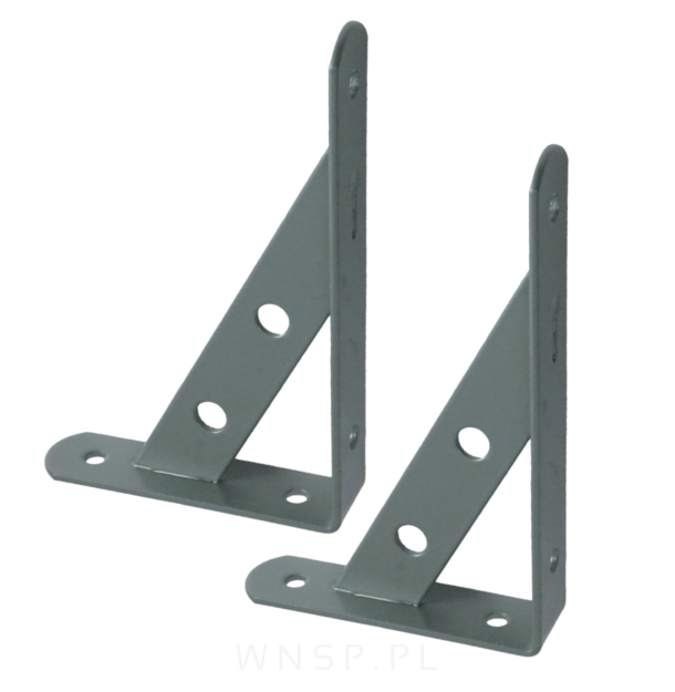 Wspornik 2 sztuki, konsola do półki ściennej, wiszącej 150 x 100 x 25 mm