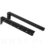Mocne wsporniki do szafki [L+P], półki ściennej, konsoli wiszącej 430 x 100 x 40 mm - 7