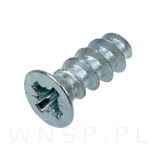 5,0 X 11 mm eurowkręt z łbem stożkowym - 2