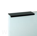 Uchwyt krawędziowy Nicea czarny, rozstaw 96 mm - 3