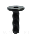M6 X 20 mm metryczny na imbus 4 mm, czarny - 6