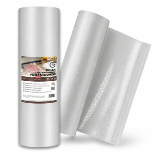 28 CM X 6 M - Moletowana rolka do pakowania próżniowego