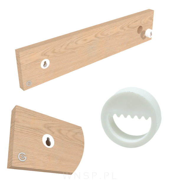 Zawieszka do ścian panelowych i luster fi 20 mm