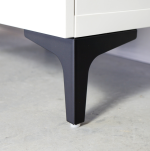 Nogi meblowe do komody szafki loft 17 cm zestaw z wkrętami - 4