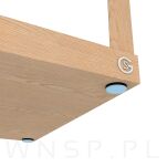 Podkładka teflonowa / PTFE samoprzylepna 40 x 40 mm - 4