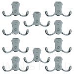 Haczyk 2 ramienny wieszak przykręcany, chrom - 6