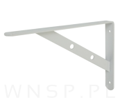 Wspornik 2 sztuki, konsola do półki ściennej, wiszącej 250 x 200 x 25 mm - 4