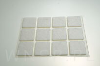 Podkładki filcowe  25 X 25 biały (12 szt.) - 2