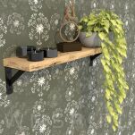 Mocne wsporniki do półki ściennej ze wzmocnieniem, 50 x 33 cm - 3