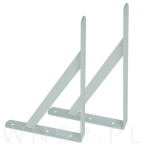 Wspornik, konsola do półki ściennej, wiszącej 300 x 190 x 25 mm - 7