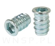 M8 X 20 mm - Mufa wkręcana do drewna - 5