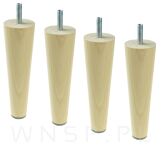 Zestaw nóżki proste 15 CM, lakierowane , ze szpilką M8 X 25 MM + Blachy - 9