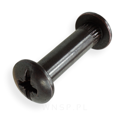 Złącze meblowe do połącznia szafek fi 8  (30 - 40 mm)