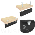 Nitonakrętka nierdzewna M6 x 15 MM, ryflowana z kołnierzem - 4