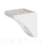 Kątownik pojedynczy 24 X 24 mm tworzywowy biały - 4