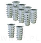 Mufa M8 X 25 mm - Nakrętka do drewna typ DC - 7