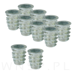 Mufa M10 X 20 mm- Nakrętka do drewna typ DC - 7