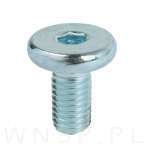 M8 X 16 mm wkręt meblowy z łbem płaskim na imbus 5 - 5