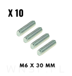 M6 X 30 mm szpilka metryczna, trzpień gwintowany - 2