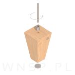 M6 X 30 mm szpilka metryczna, trzpień gwintowany - 4