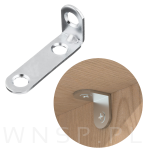 Kątownik montażowy 10 sztuk, 42 x 18 mm, 3 otworowy - 3