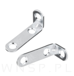 Kątownik montażowy 10 sztuk, 42 x 18 mm, 3 otworowy - 4