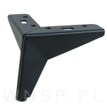 Noga meblowa GWIAZDA 10 cm, czarny mat - 5
