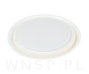 Odbojnik do ściany samoprzylepny fi 60 mm - biały - 4