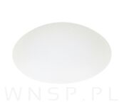 Odbojnik do ściany samoprzylepny fi 60 mm - biały - 5