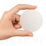 Biały odbojnik do drzwi fi 60 mm, 4 sztuki odbój stoper organicznik samoprzylepny - 5